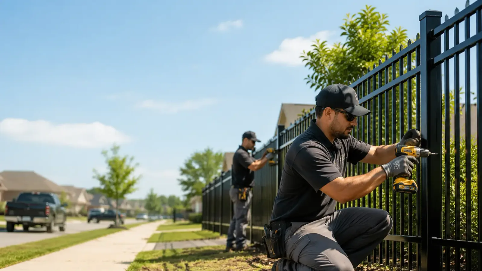Metal Fence Installation in Nashville, AR